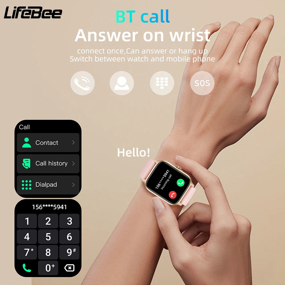 Men Smartwatch Women Activity Fitness