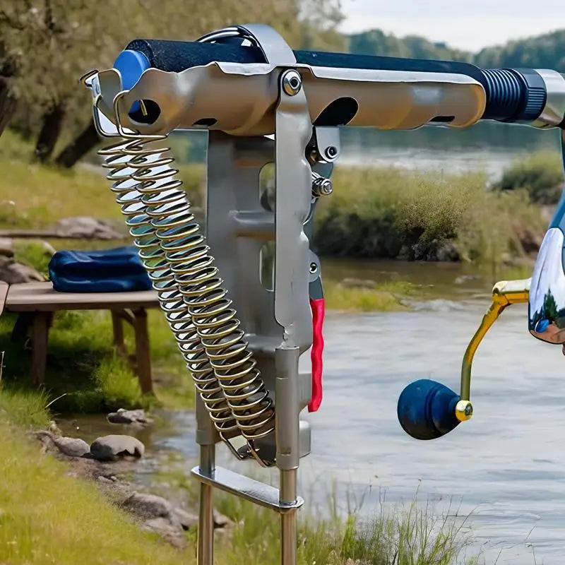 Automatic Fishing Rod Holder Automatic Spring Fishing