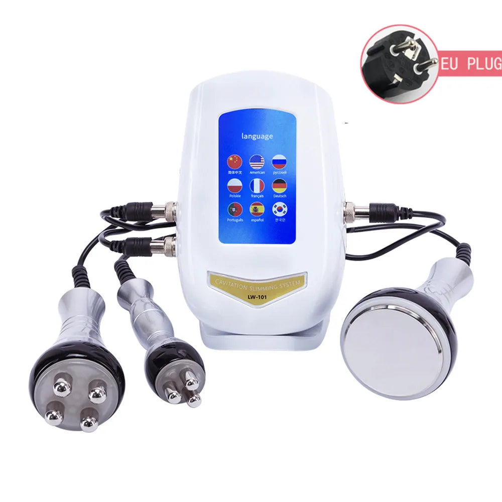 3 in 1 vacuum Ultrasonic  Face Lifting Device Eye