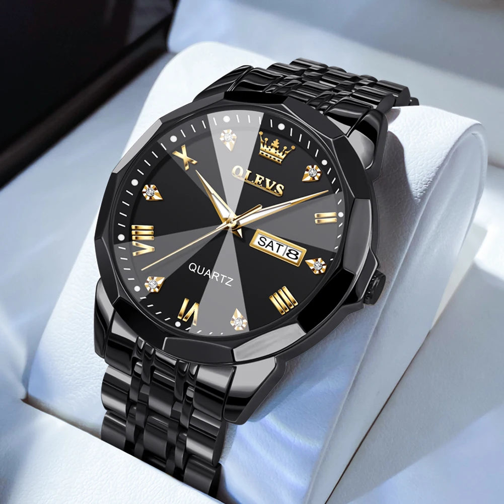 Men's Watches Causal Fashion Original Quartz Watch f