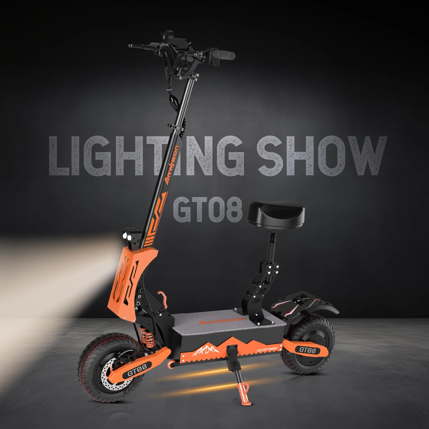 Adult Electric Scooter Dual Motor Top Speed 11-inch Off-