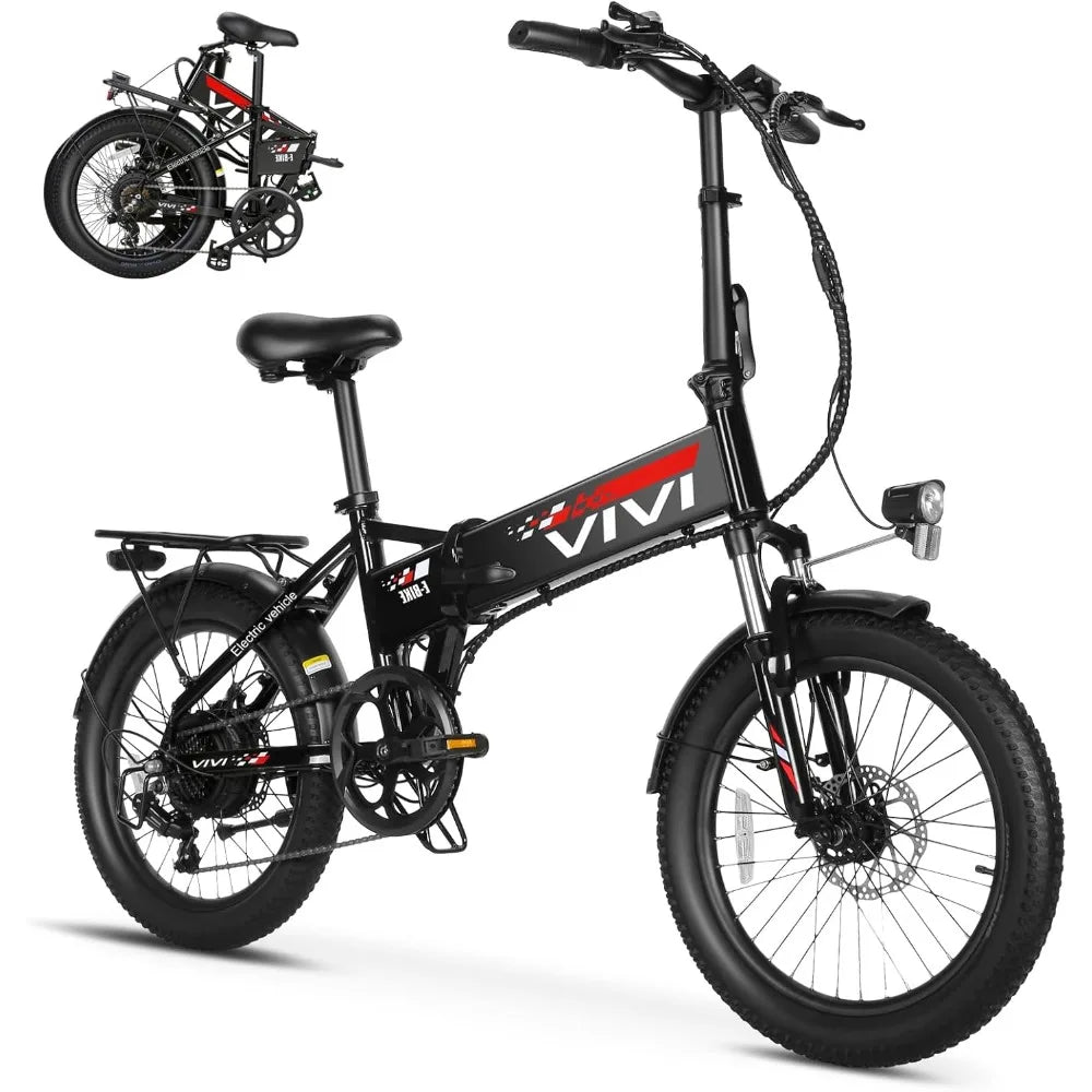 Electric Bike, 20" Folding 500W Ebikes for Adults,Foldable