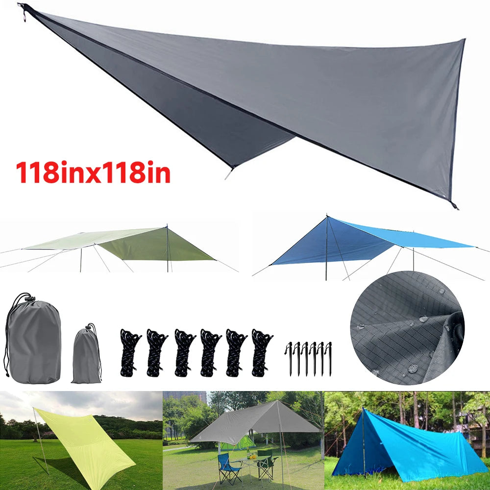 10x10FT Camping Tent  Waterproof Big Space