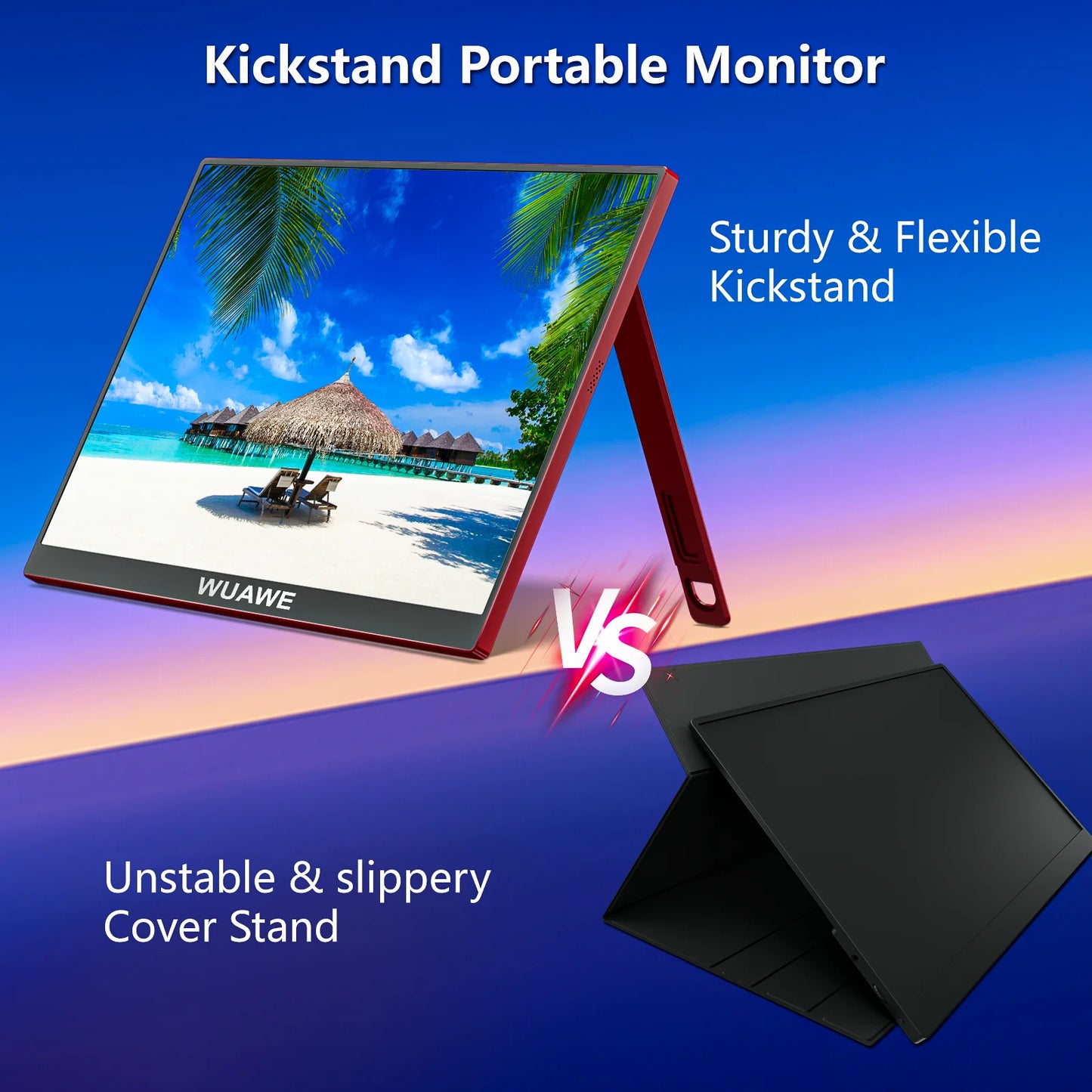 Portable Monitor 16 inch Travel Monitor for Laptop