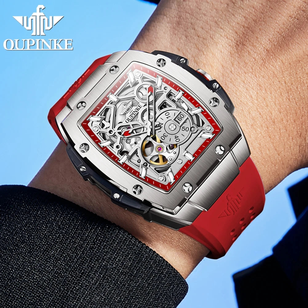 Brand Original Automatic Wrist Watch Men High-end Luxury Hollow Out