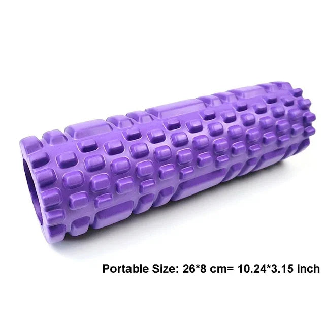 Yoga Column Gym Fitness Pilates Foam Roller 26*8cm