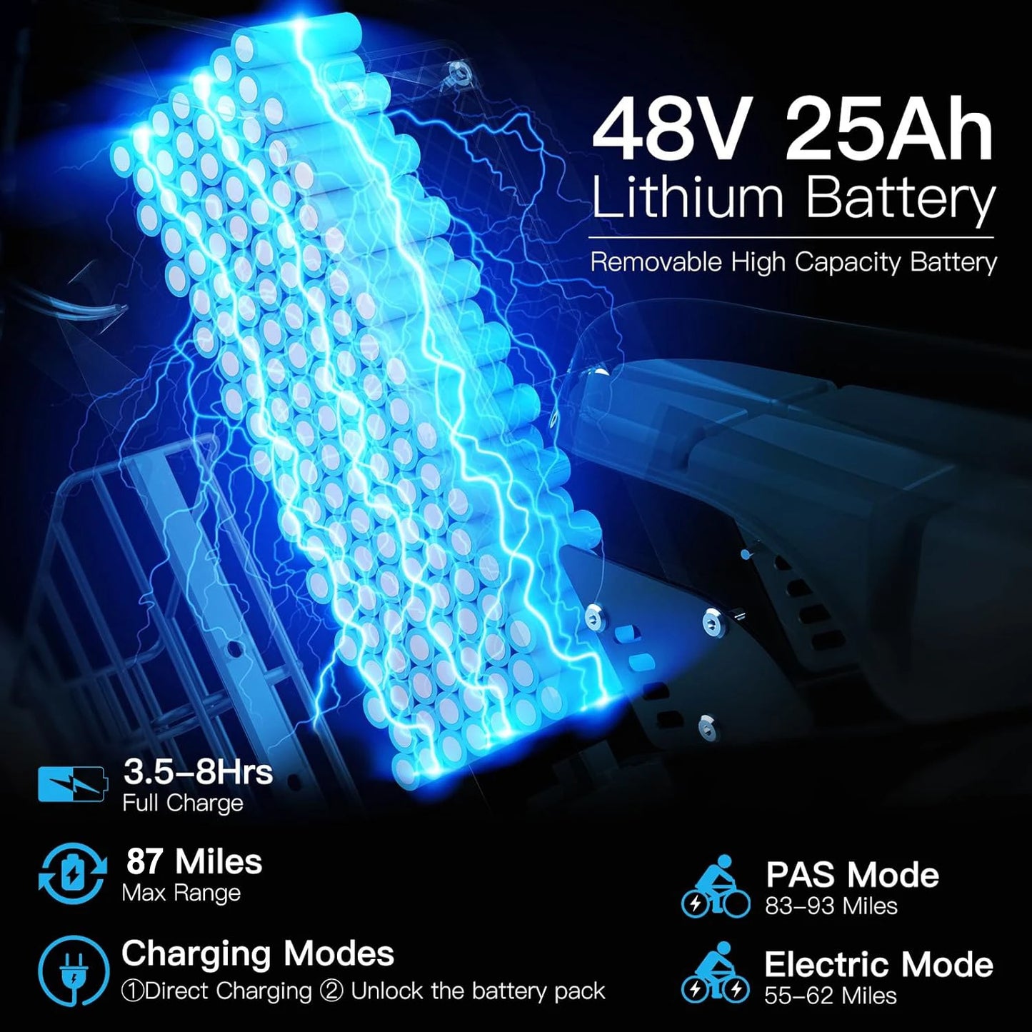 Electric bike Dual Motor Mountain bikes