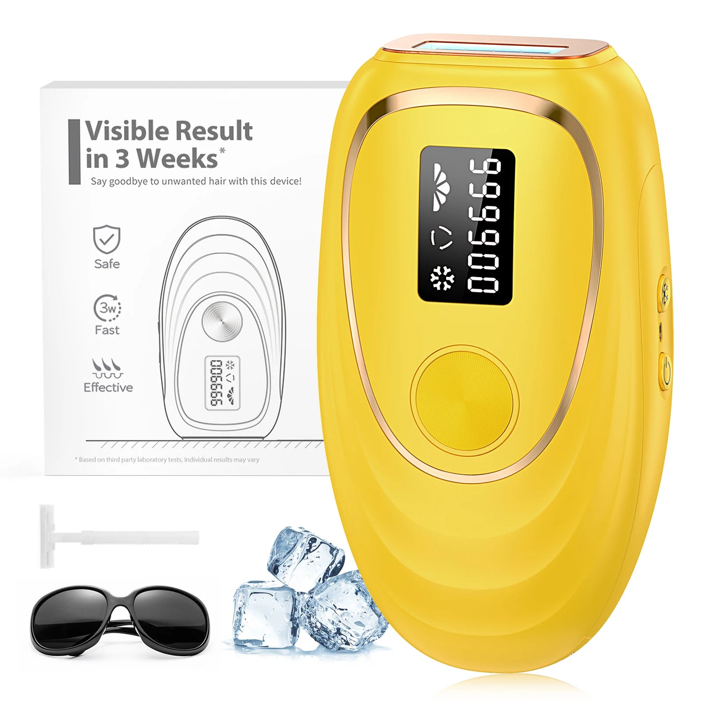 Painless Laser  Epilator Women Shaver Permanent Hair Removal