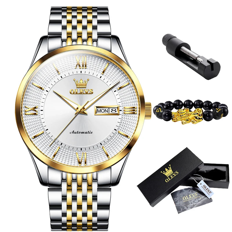 New Men Watches Automatic Mechanical Luxury Waterproof