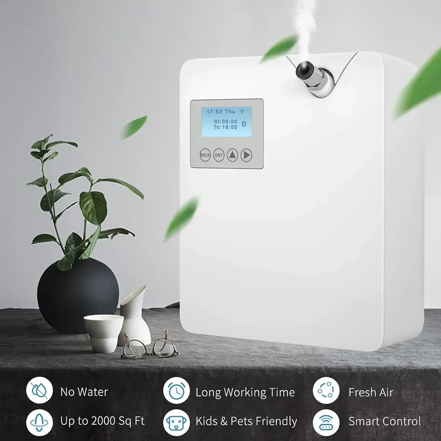 Smart Scent Air Machine w/ Cold-Air Tech for Home,