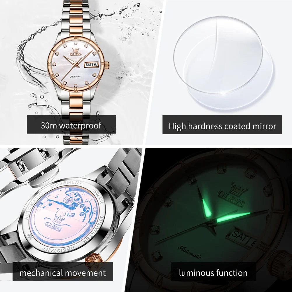 Women's Watches Elegant  Automatic  Waterproof Luminous