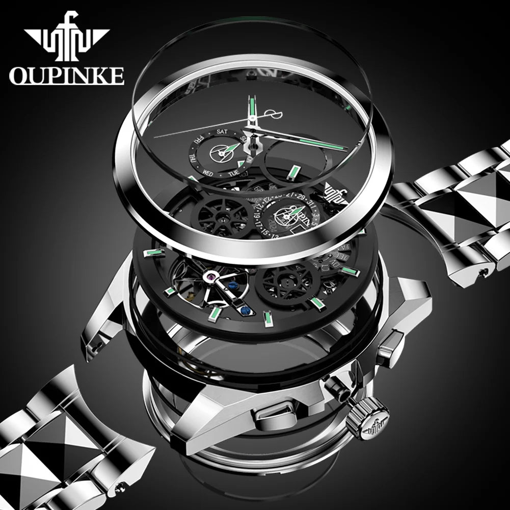 New Automatic Mechanical Watch For Men Hollow Watches