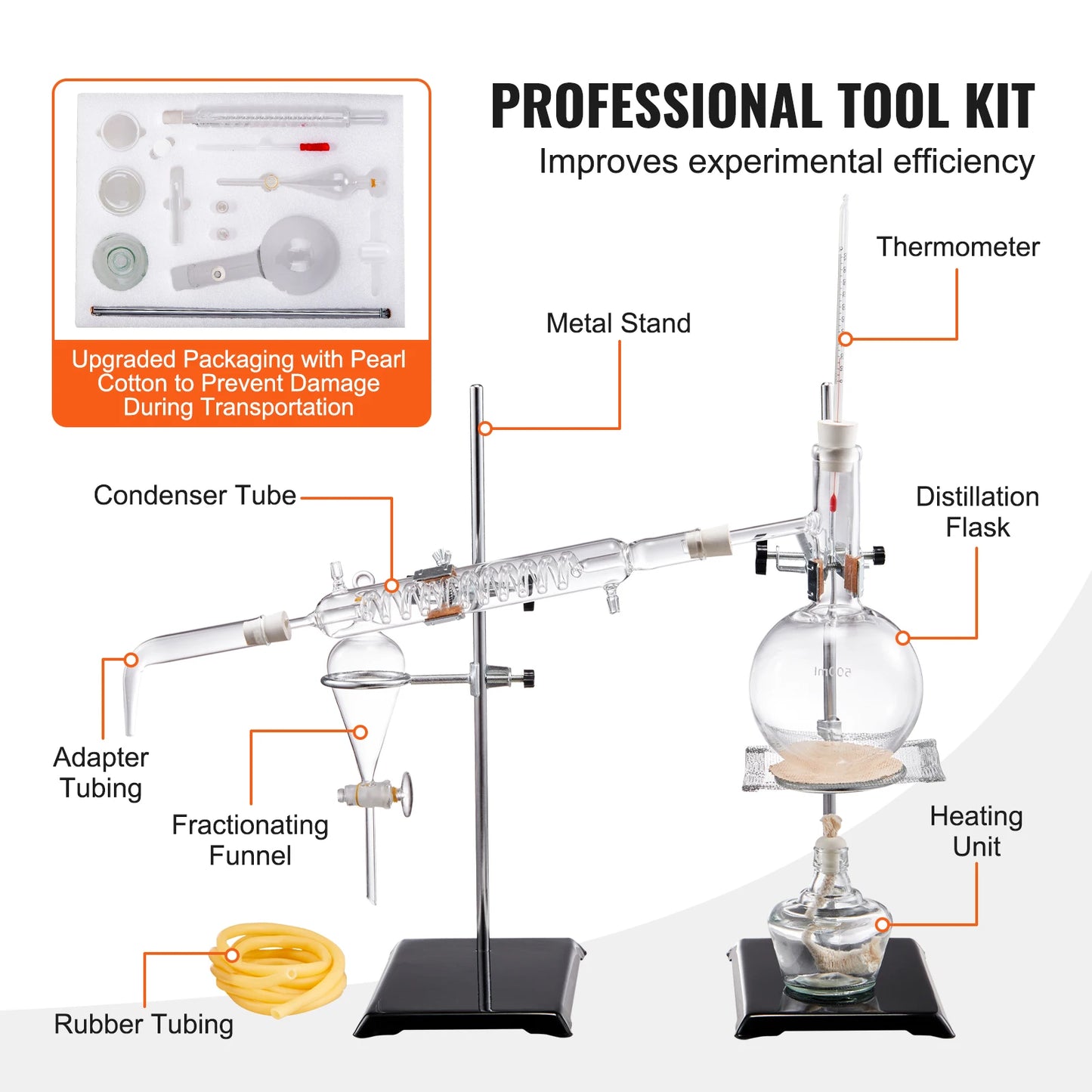 Essential Oil Distillation Kit 500/1000ml