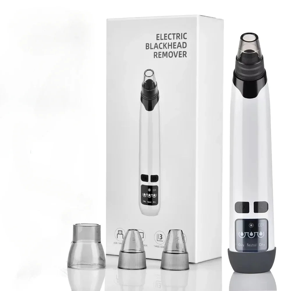 Electric Blackhead Remover Vacuum Suction Facial Pore Cleaner