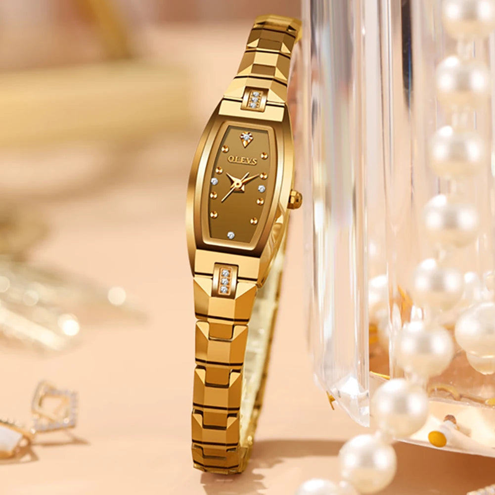 Luxury Women Watch  Waterproof Stainless Steel