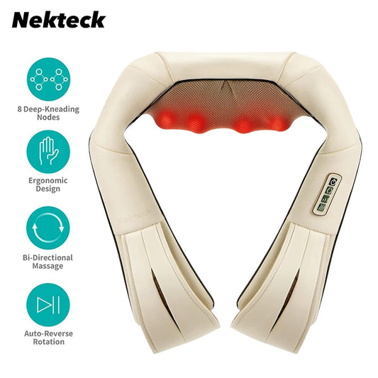 Neck and Shoulder Massager Heated Back  U Shape Deep