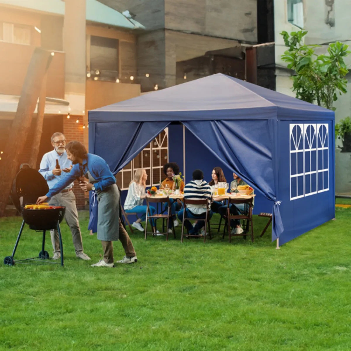 Outdoor Gazebo Waterproof Outdoor Canopy Patio Tent
