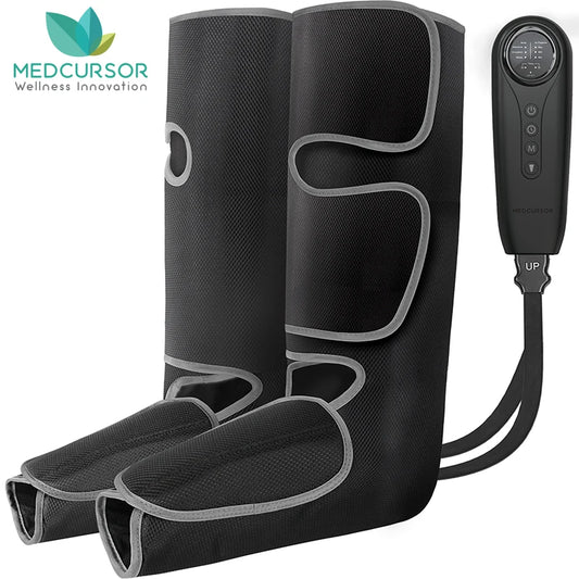 Air Compression Leg Massage Calf Wraps for Blood Circulation