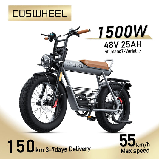 Electric Bike 20 Inch Fatbike Road E bike Mountain bike