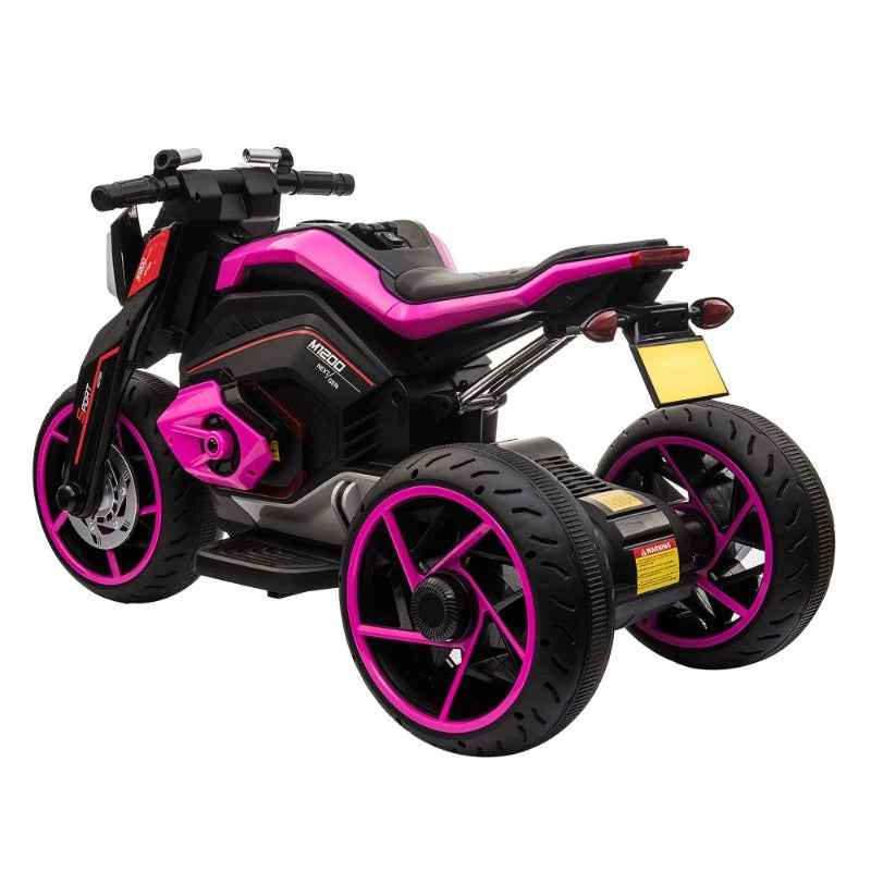 Three-wheel Ride On Motorcycle, Kids Electric Motorbike