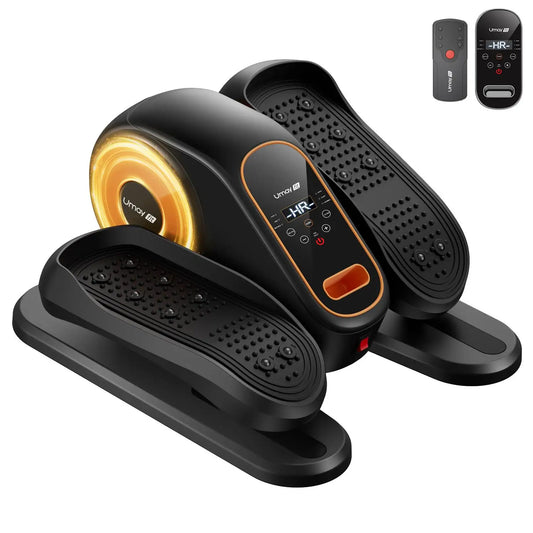 Quiet Portable Under Desk Elliptical for Seniors,