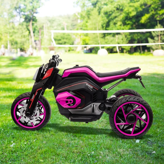 Three-wheel Ride On Motorcycle, Kids Electric Motorbike