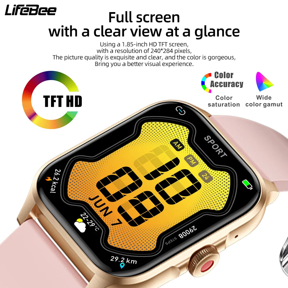 Men Smartwatch Women Activity Fitness
