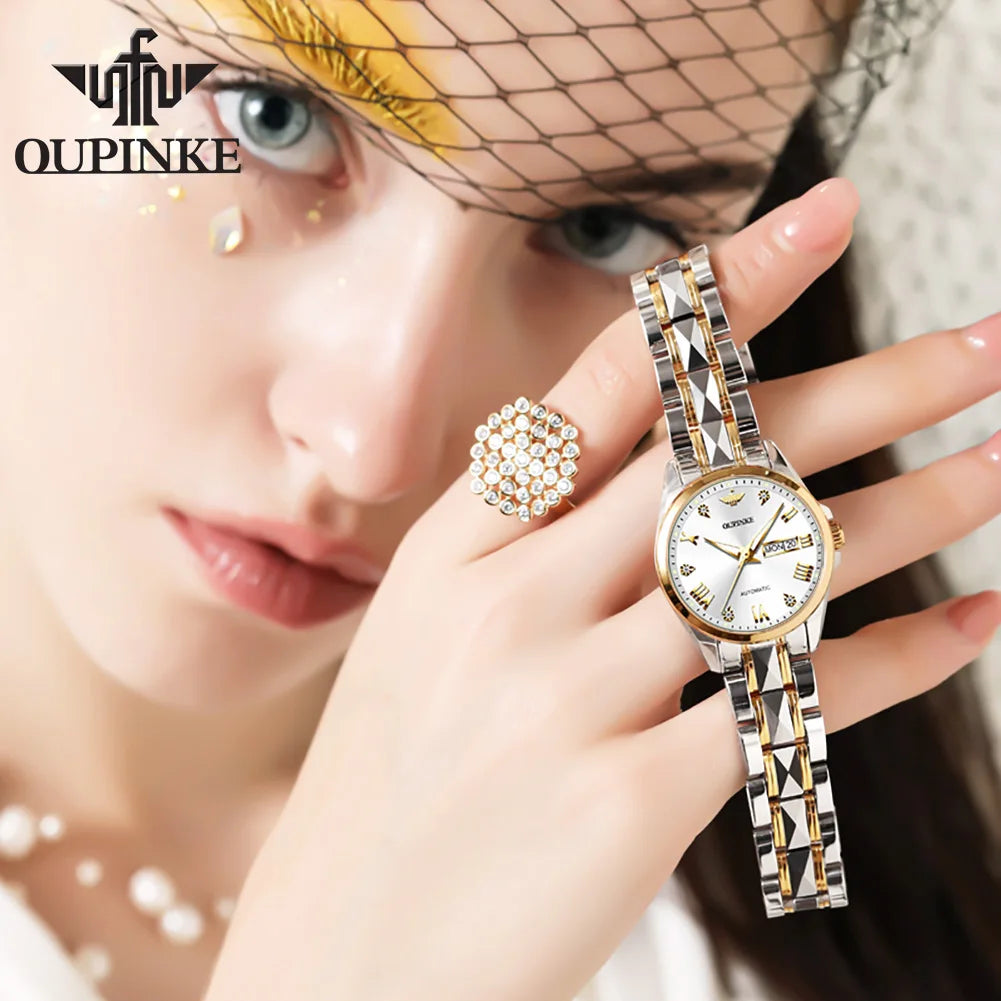 Ladies Watches Bracelet Set Box Automatic Mechanical