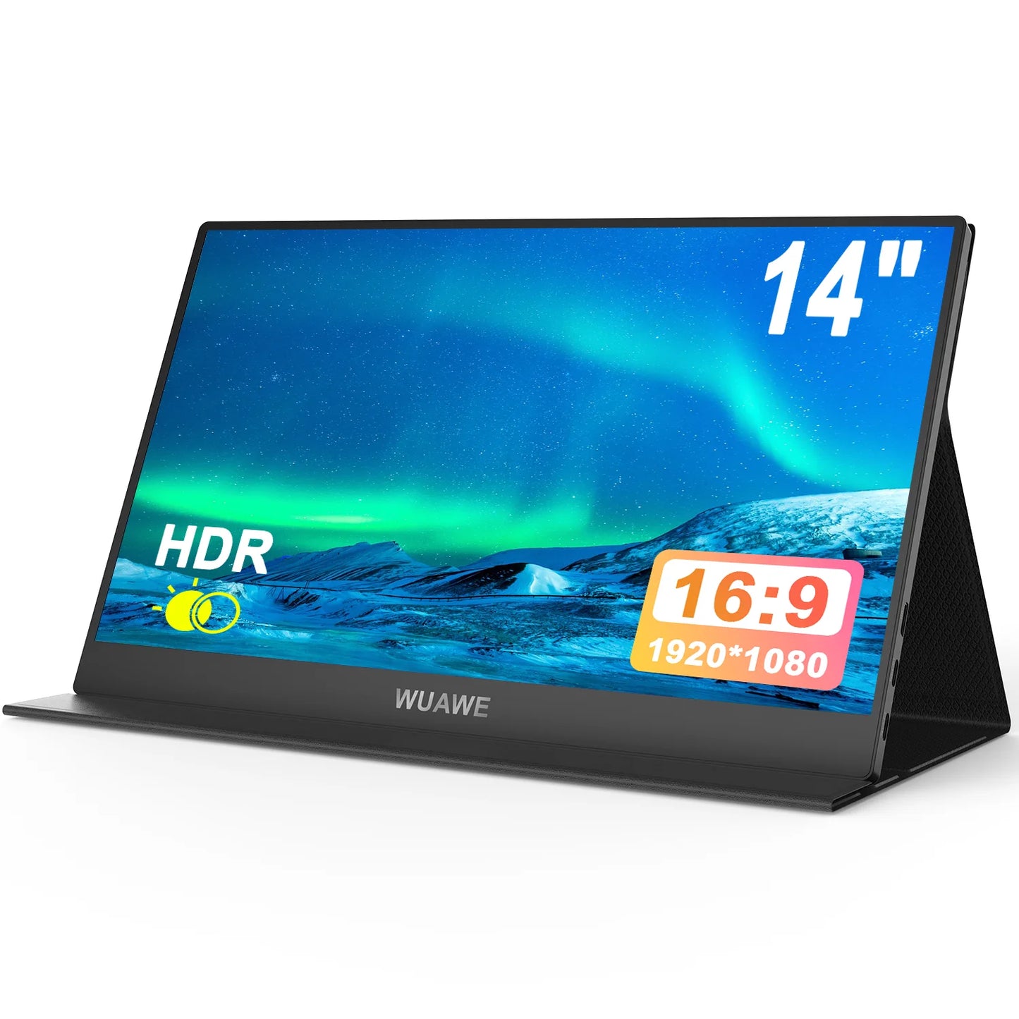 14 inch Portable Monitor  Travel Monitor, External Second Computer