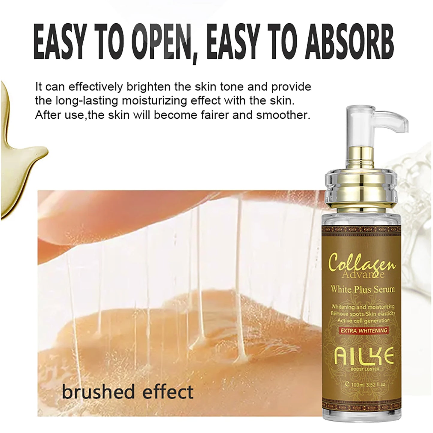 Skin Whitening Face Serum, Reduce Spots, Moisturizing,