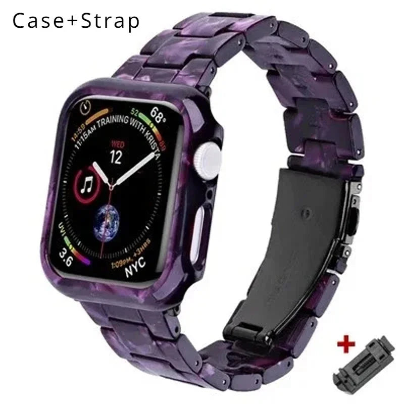 Resin Band for Apple Watch SCover Transparent