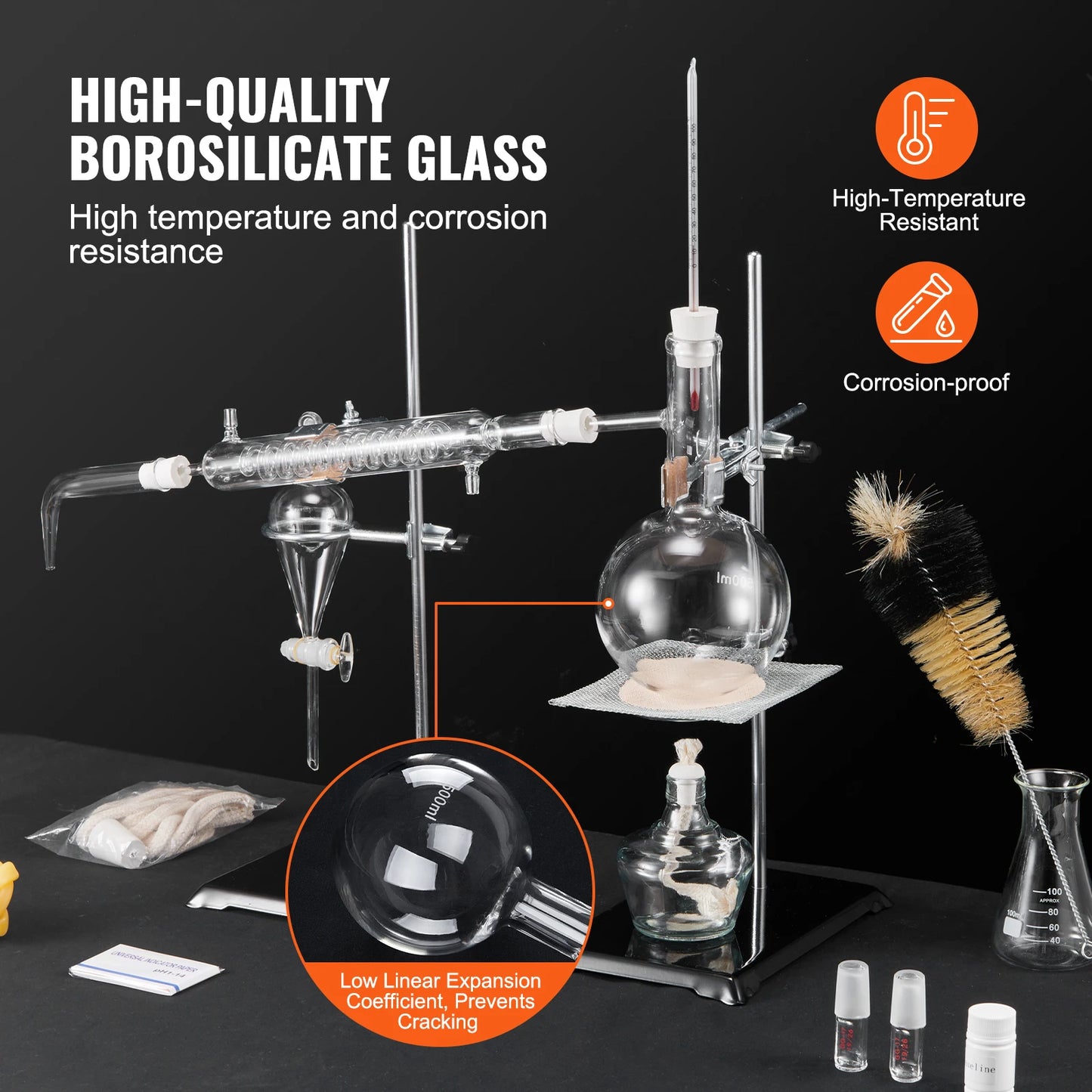 Essential Oil Distillation Kit 500/1000ml