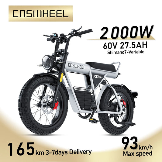 Electric Bike 20 Inch Fat Tire Bicycle