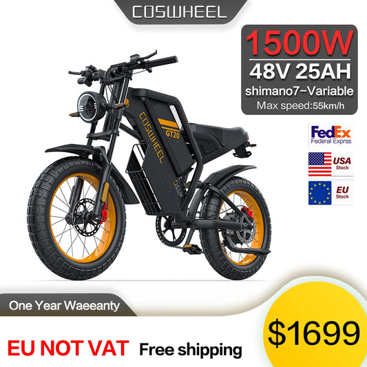 Adults Electric Bike Motorcycles  Off Road Tyre Mountain