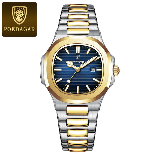 Luxury Square Watch for Woman Waterproof