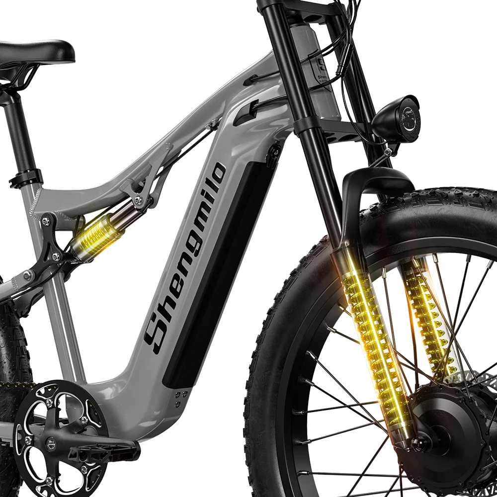 Adult Electric Mountain Bike Dual Motor