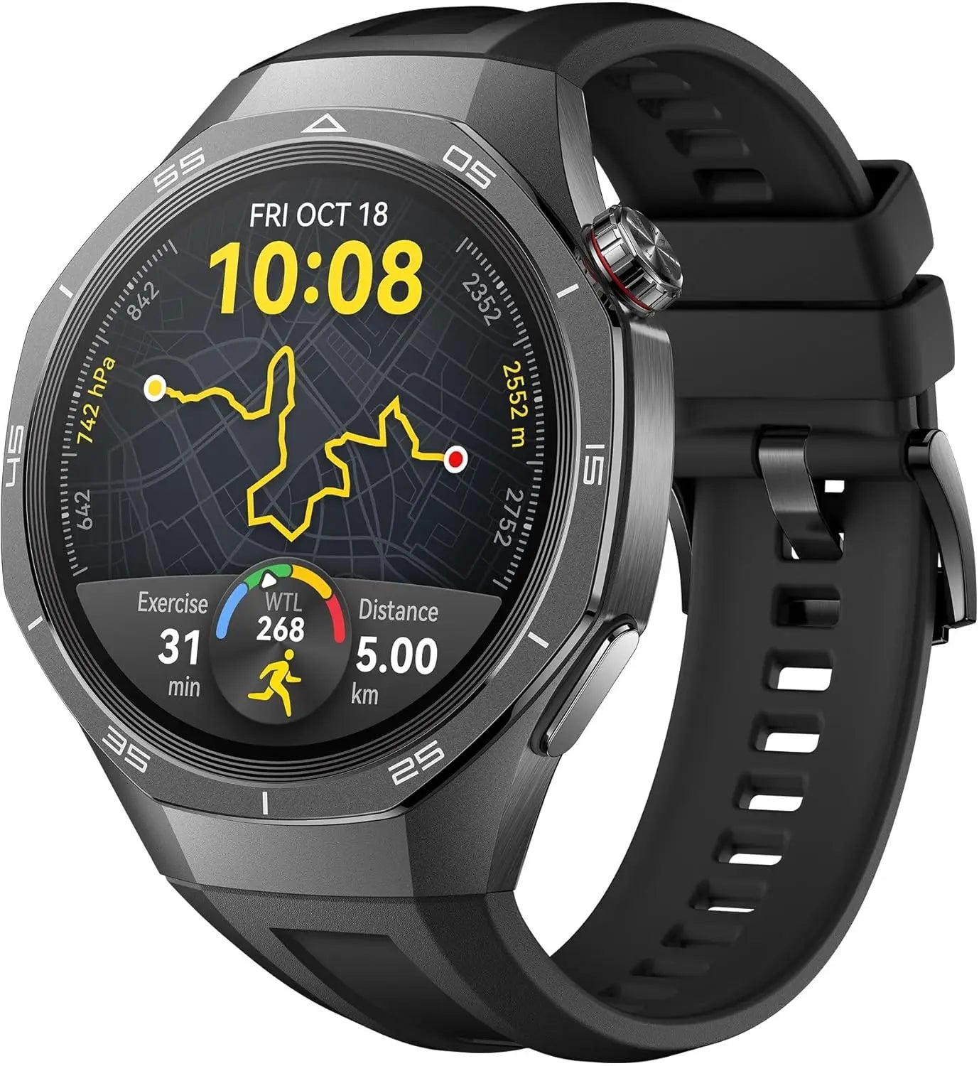 5 Pro Smartwatch, Sharp-Edged Design, up to 14 Days Battery