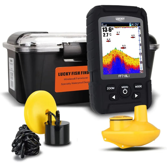 Fish Finder,Smart Handheld Depth Finder with Sonar Sensor,