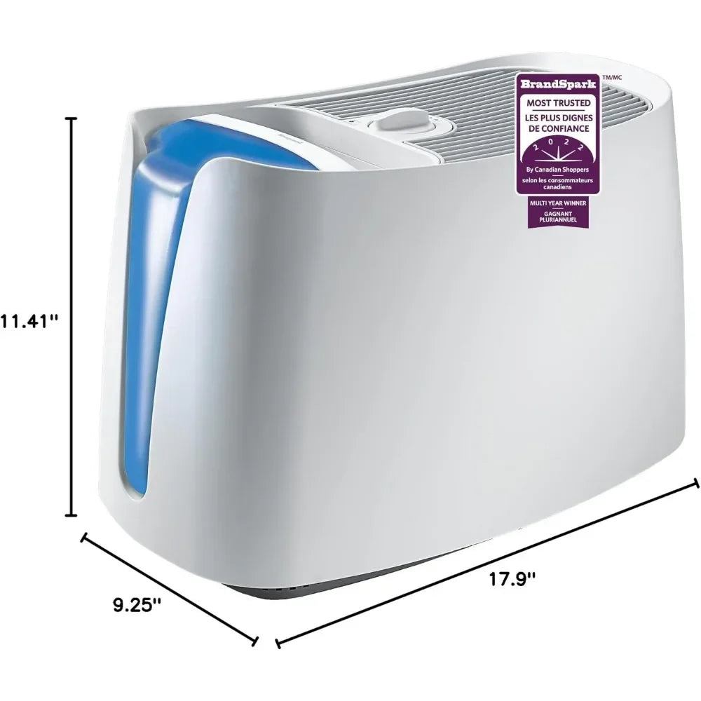 800 Square Foot 1.1 Gallon Cool Mist Humidifier