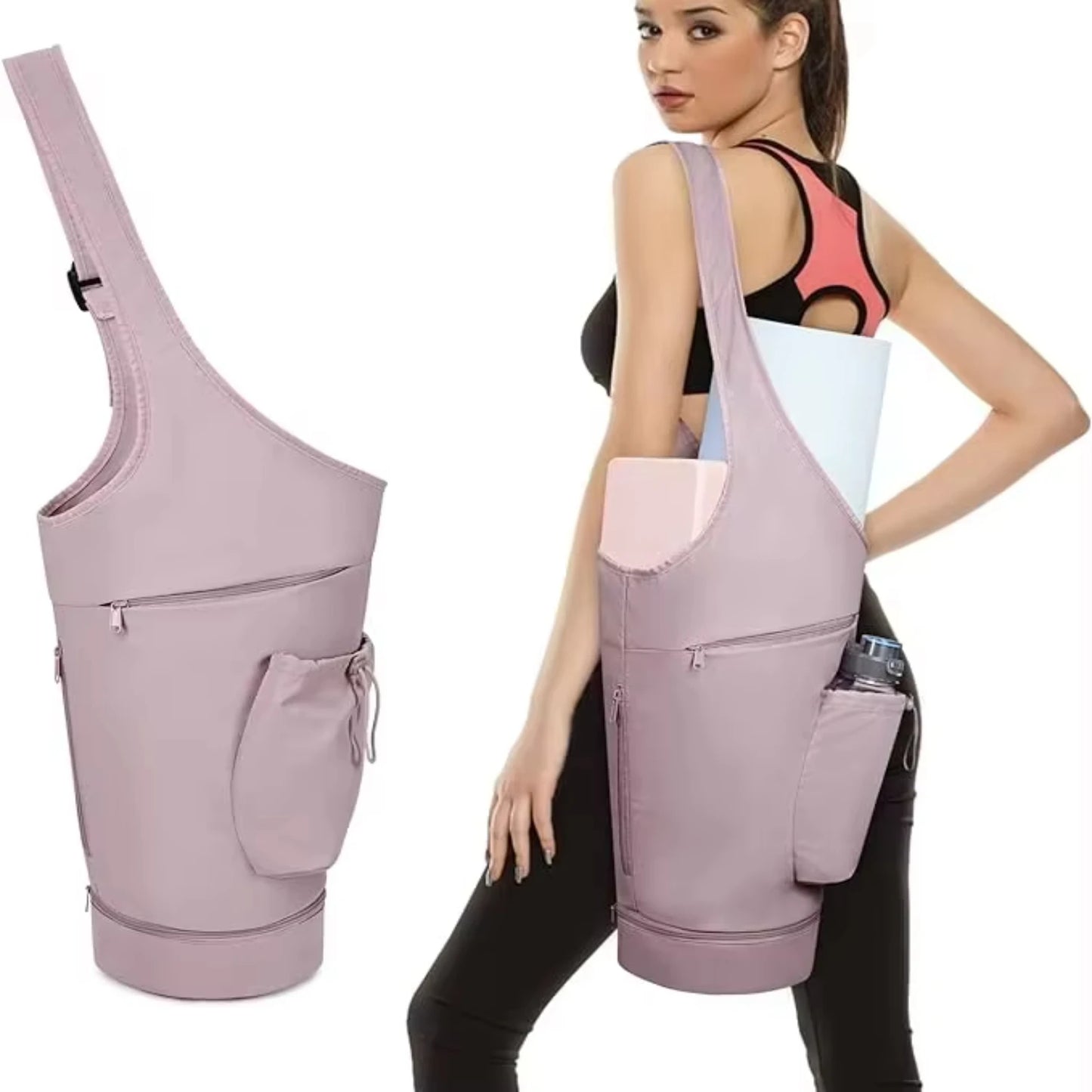 Yoga Mat  Large Opening Long Tote Waterproof