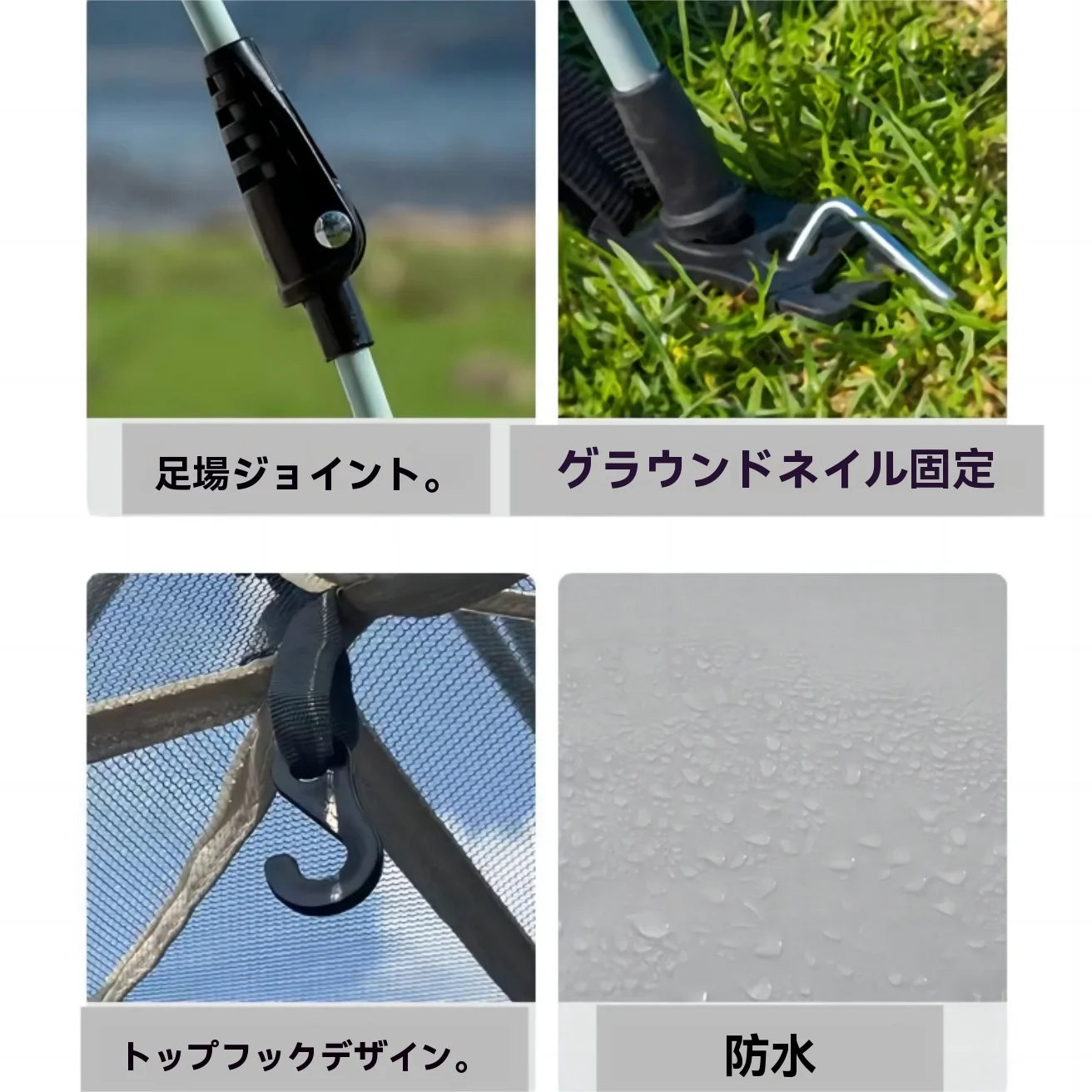 Pop up tents for camping waterproof Portable Windproof