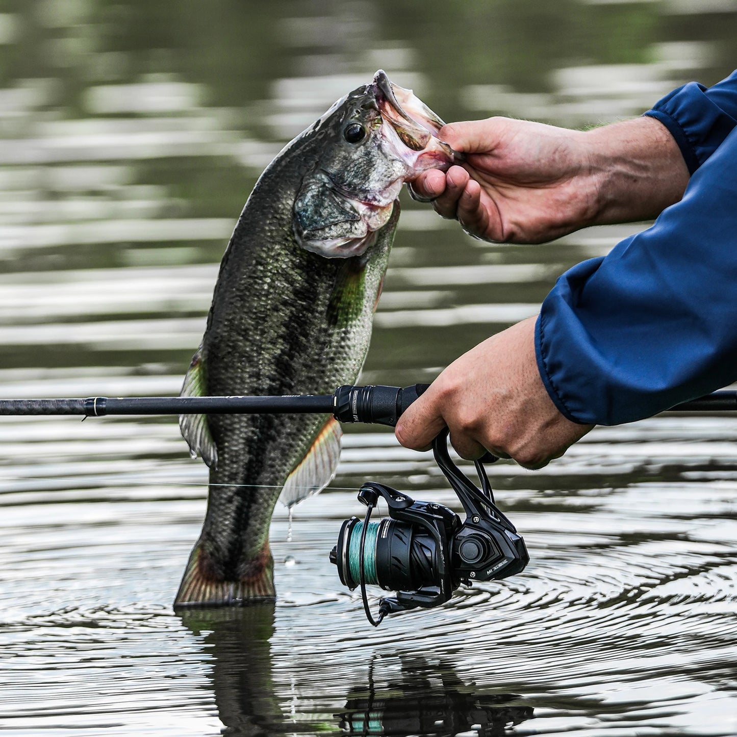 Handing One Piece Fishing Rod, Medium to Heavy