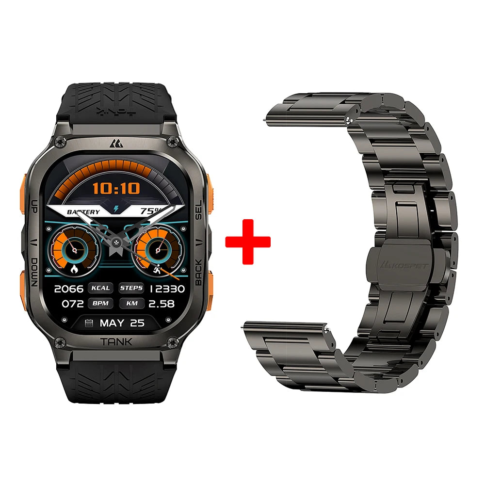 Ultra GPS Smart Watch For Men Compass Altimeter Barometric