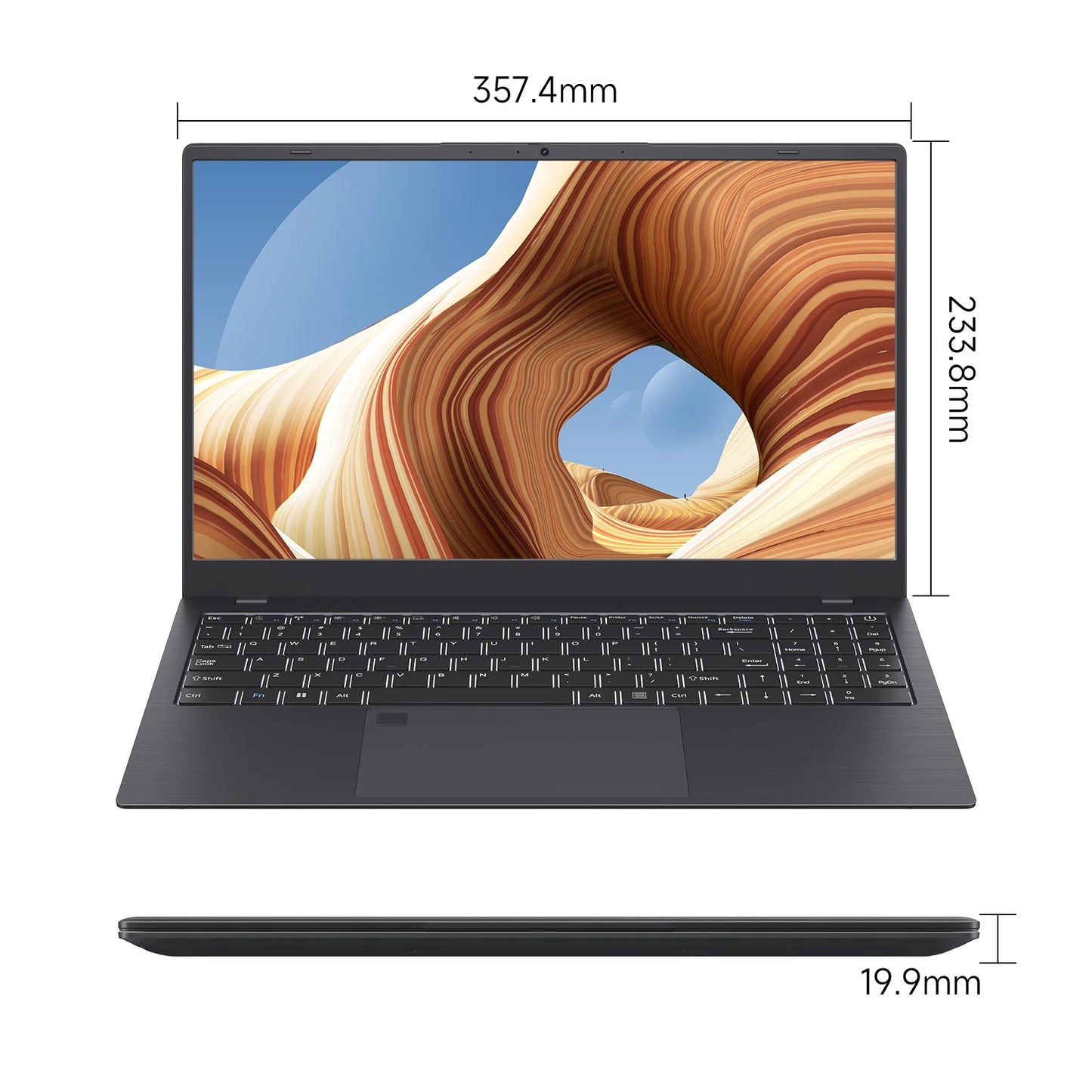 15.6 Inch  Laptop Notebook  RAM  Windows 11 Fingerprint Recognition