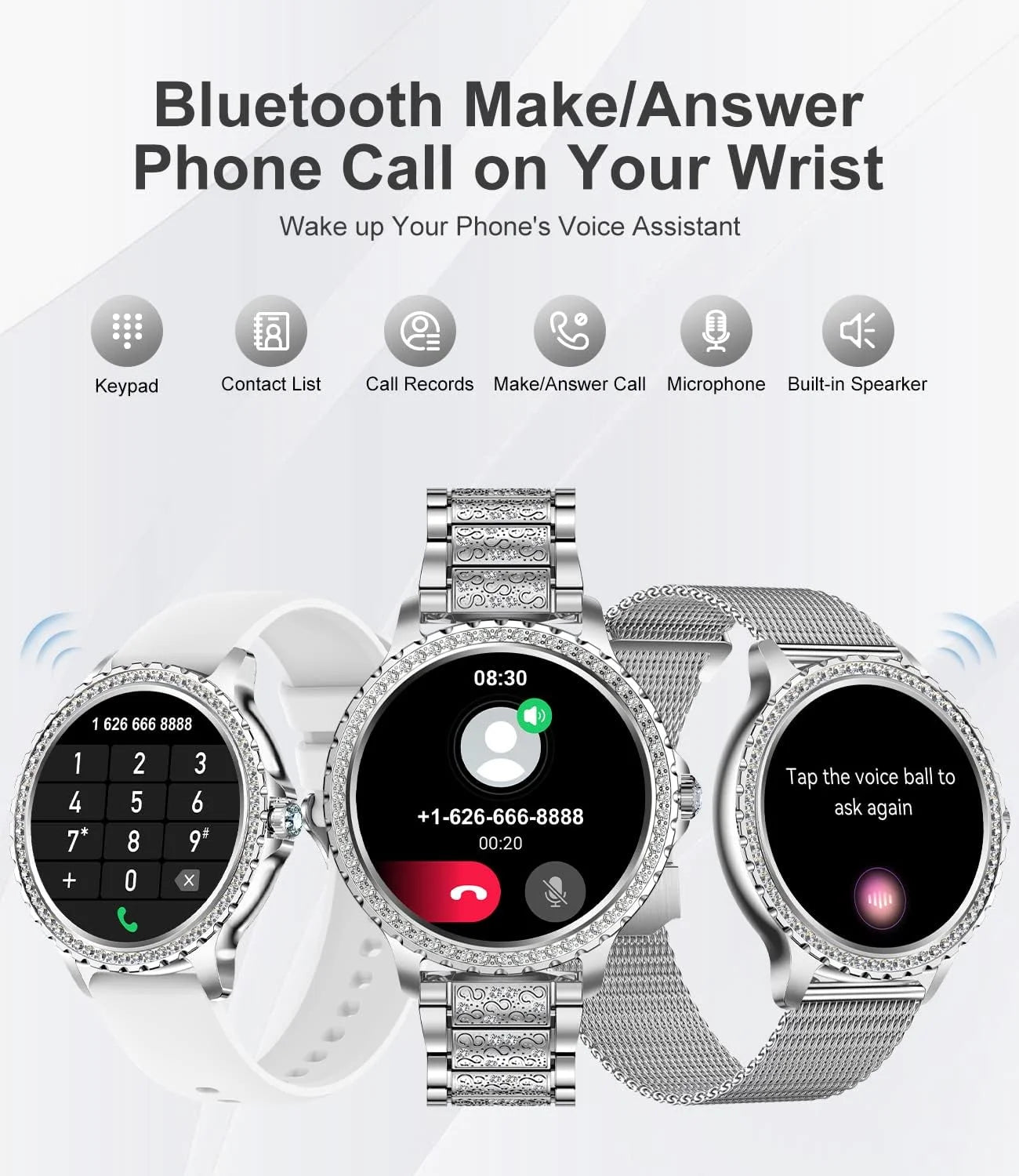 Smart Watches for Women, Fitness Tracker