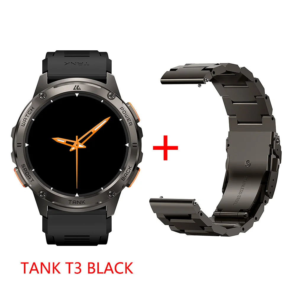 Smart Watch For Men Military Smartwatch Women Digital Fitness