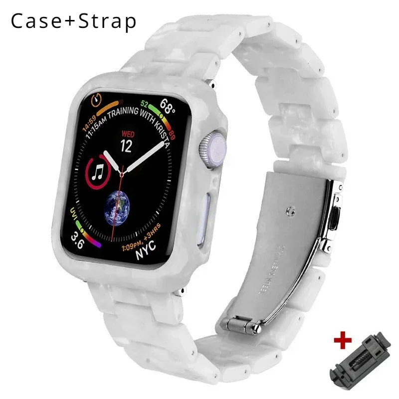 Resin Band for Apple Watch SCover Transparent