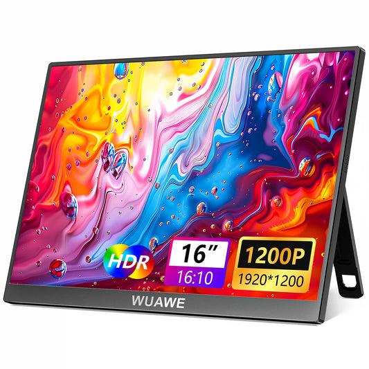Portable Monitor 16 inch Travel Monitor for Laptop