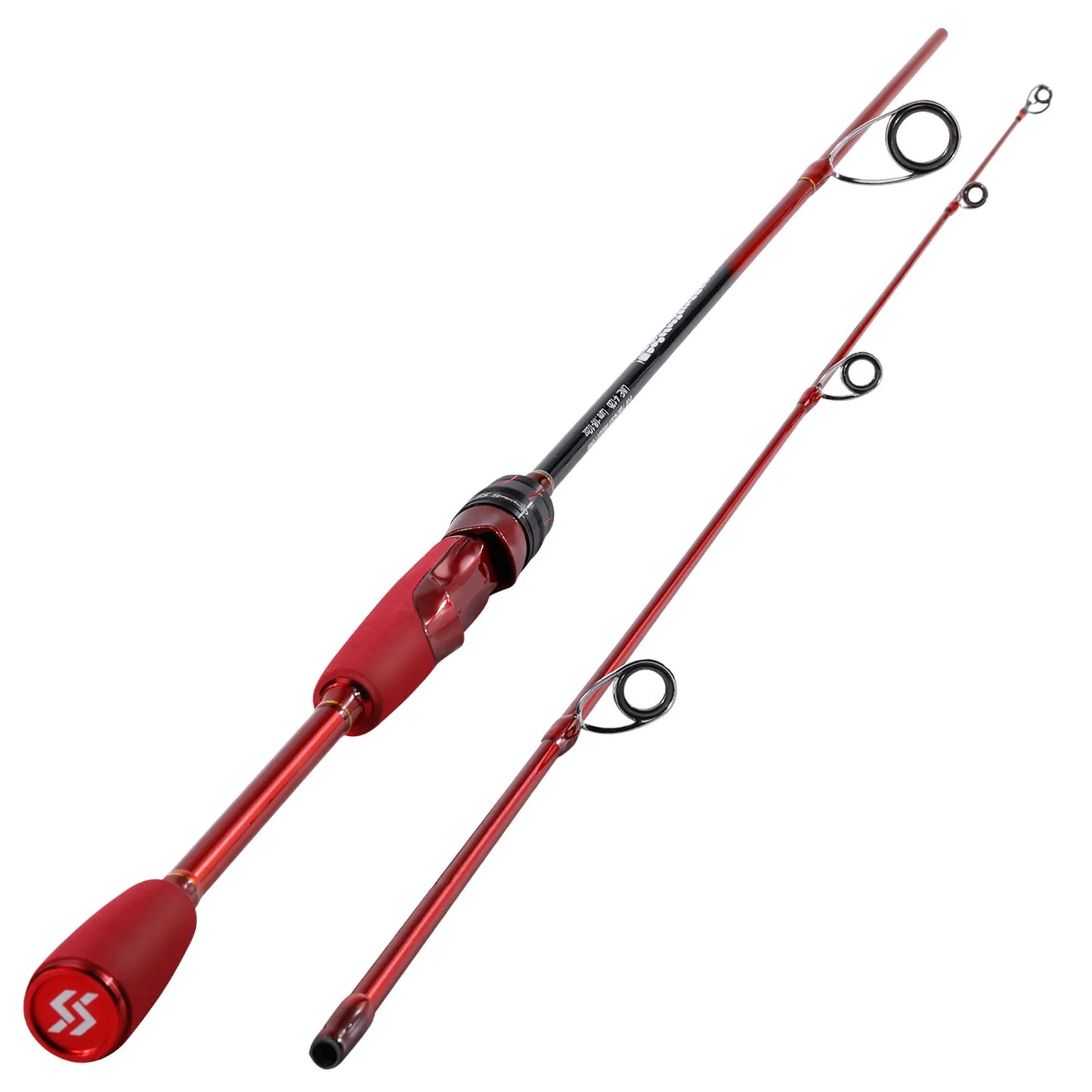 1.8m Carbon Fishing Rod 2 Sections 4-12LB