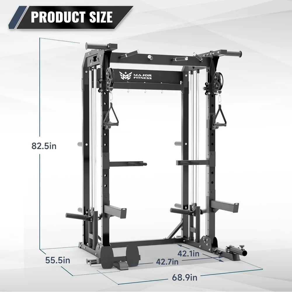 All-in-One Power Rack  Squat Rack Home Gym Fitness,